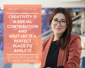 Malika Shavkieva - LRC Teaching and learning Support Officer