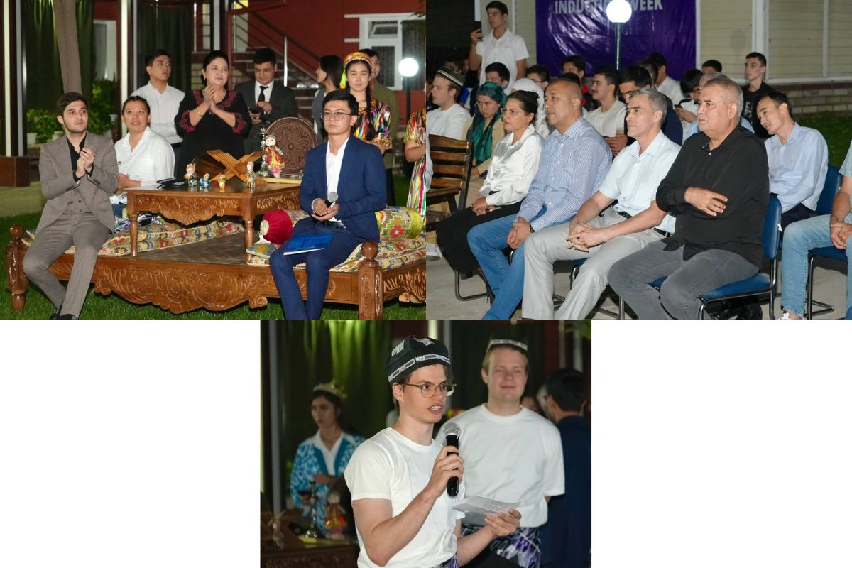 Uzbek Literature Poetry Evening in the WIUT