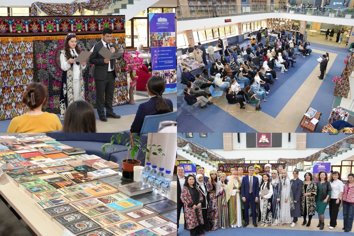 WIUT Hosts Book Fair to Celebrate Uzbek Language Day