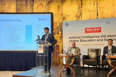 WIUT at IREG 2024 Conference: Exploring the Impact of AI on Higher Education and Rankings