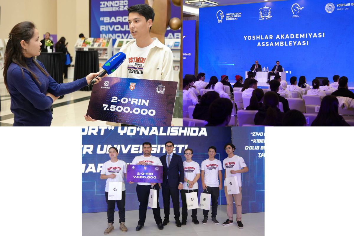 Westminster International University in Tashkent achieved 2nd place in the Ziyo Cup eSports tournament in the Dota 2 discipline, competing against nearly 400 students from Tashkent and the Tashkent region