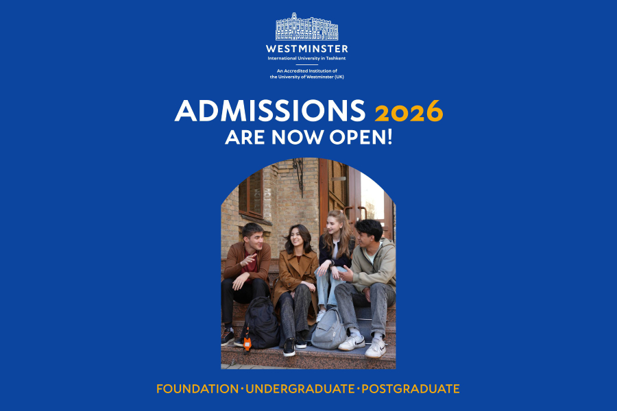 Ready to earn a UK degree in the heart of Uzbekistan? Admissions are now open for September 2026 entry