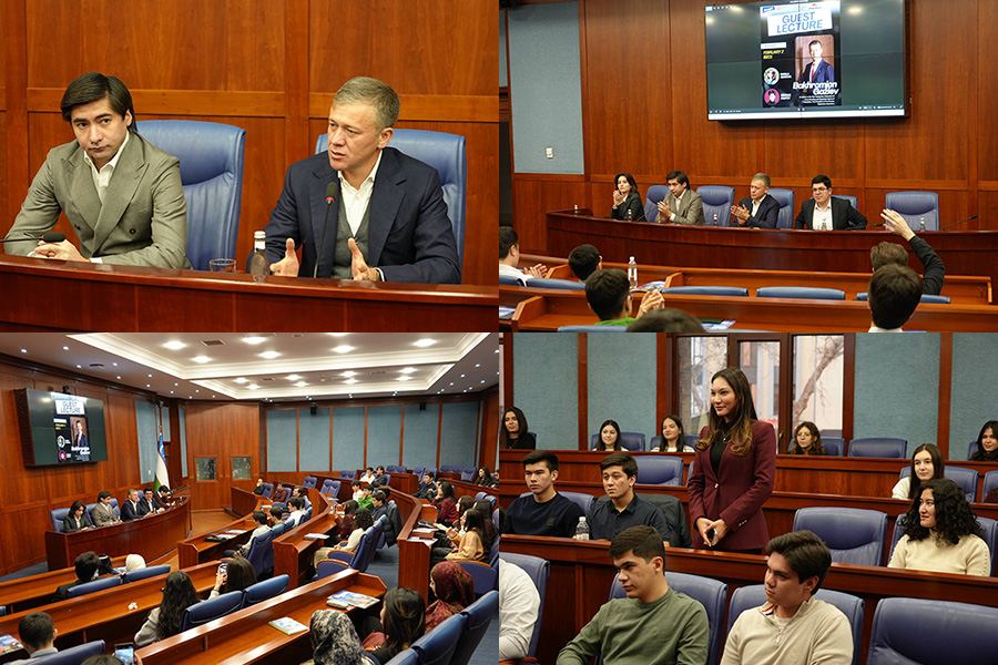 Bakhromjon Gaziyev at WIUT