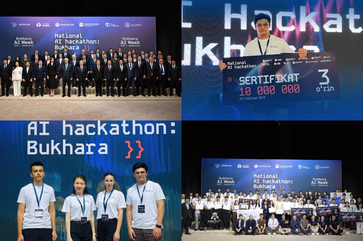 WIUT Student Achieves Top 3 at National AI Hackathon